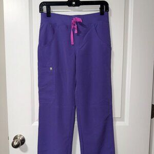 Figs scrub pant XXS Purple